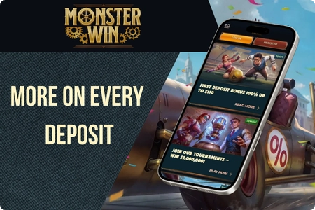 Monsterwin Canada welcome bonus and promotions