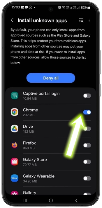 Monsterwin unknown sources phone settings